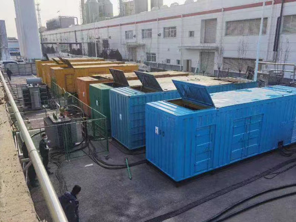 南充柴油发电机出租案例展示